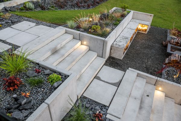 Concrete Landscaping in Northville