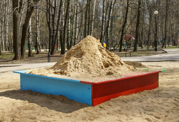 Playground Sand Delivery in Northville