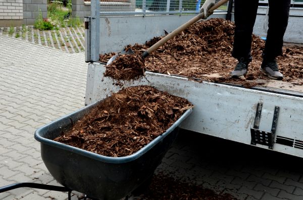 Cypress Mulch Delivery in Northville