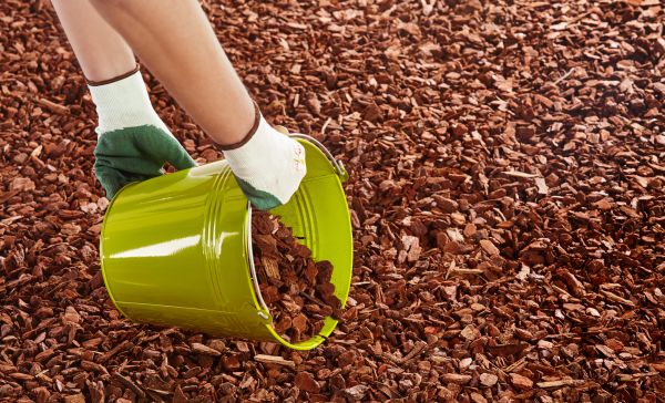 Wood Chip Landscaping in Northville