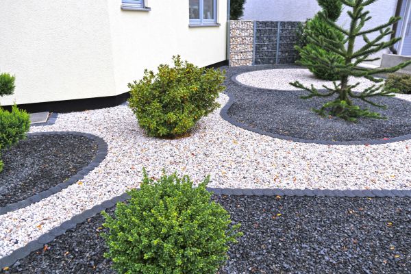 Rock Landscape Design in Northville
