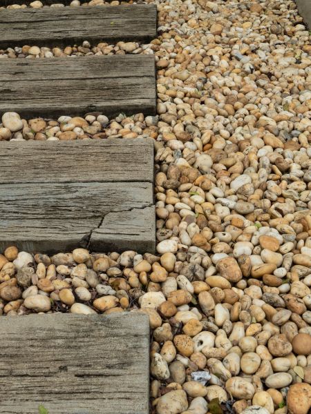 Pea Rock Installation in Northville